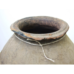 Wazon Rustykalny Dzban XL betonowy / gliniany Brąz